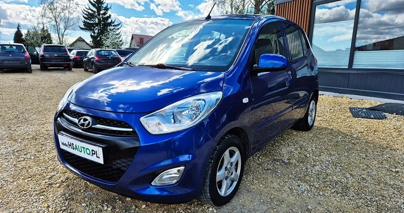 Hyundai i10 cena 14900 przebieg: 160000, rok produkcji 2012 z Głuszyca małe 781